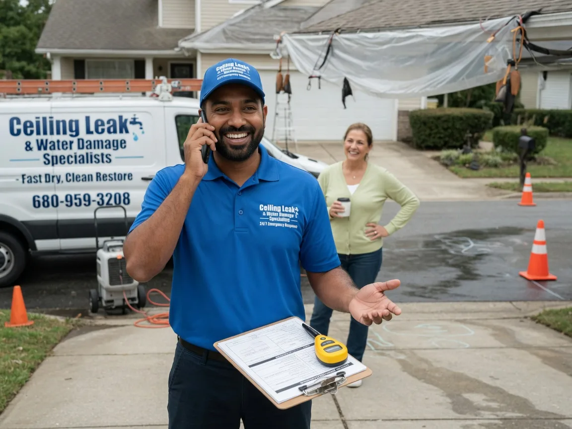 Ceiling Leak Cleanup Rockport, WA FAQs
